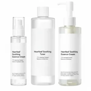 Heartleaf Soothing Toner & Essence Cream Set